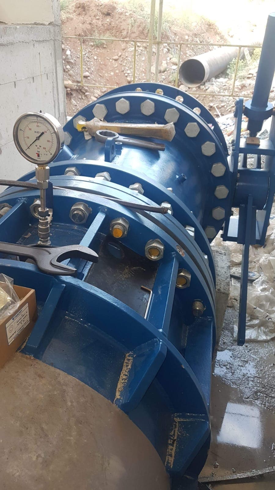 Industrial installation