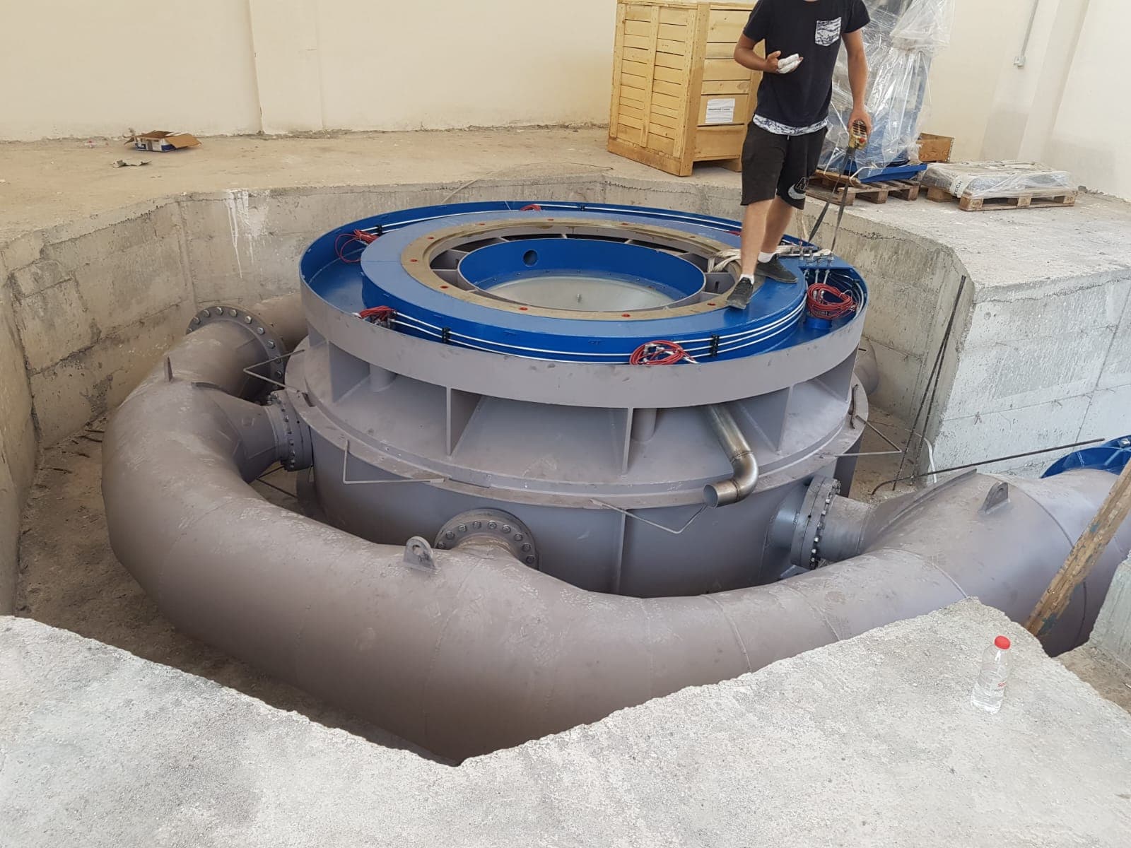 Turbine installation